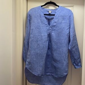 Linen LL Bean top